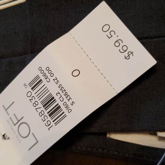 NWT LOFT striped skirt - Picture 6 of 6